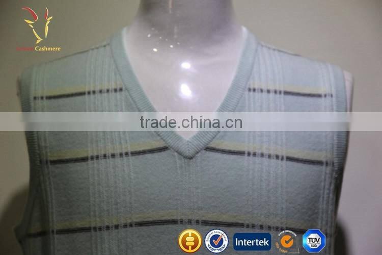 Mens V Neck Sweater Vest Wholesale Knitting Pattern For Men