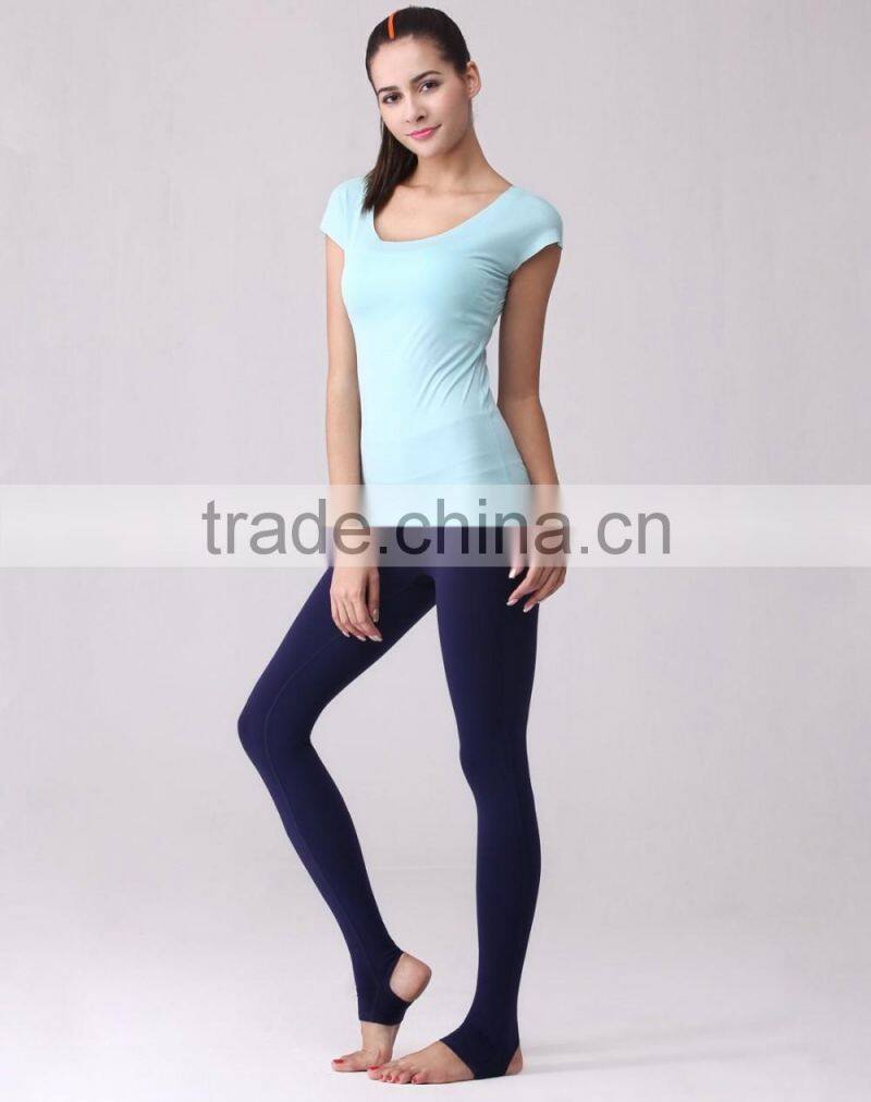 Elastic cultivate one's morality Female money sapphire trample feet pants Classical joker