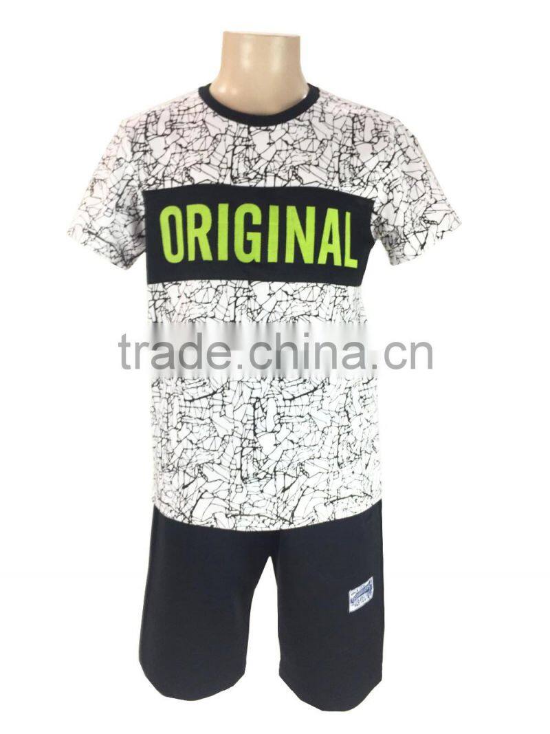 New design boys clothes 2016 made in China