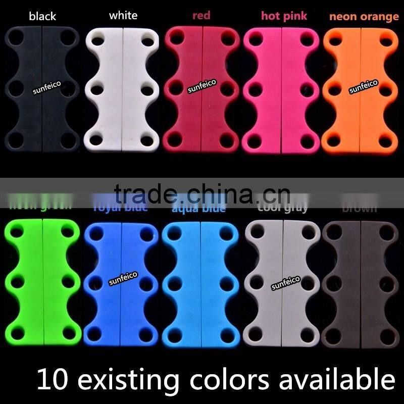 Novelty Sneaker Shoe Buckles No-Tie Magnetic Closure Casual Shoelace Amazon Supplier provide UPC Barcode label service