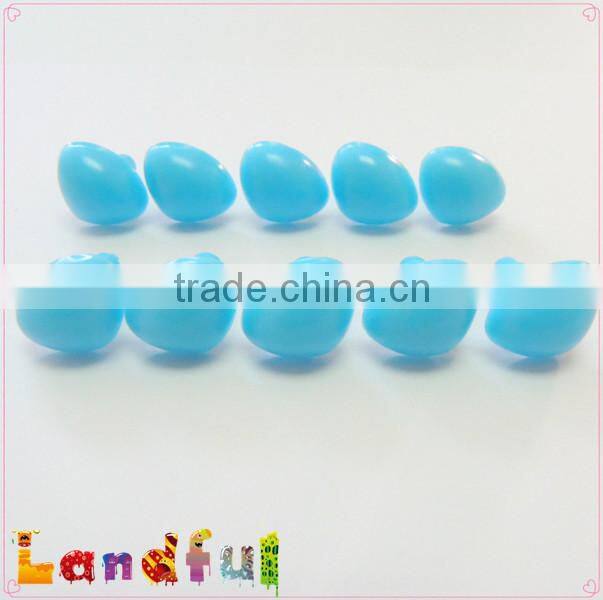 15mm Sky Blue Colored Triangle Nose Toy Safety Nose Craft Nose