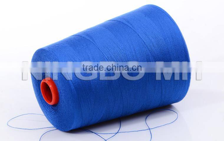High quality 100% polyester leather stitching thread