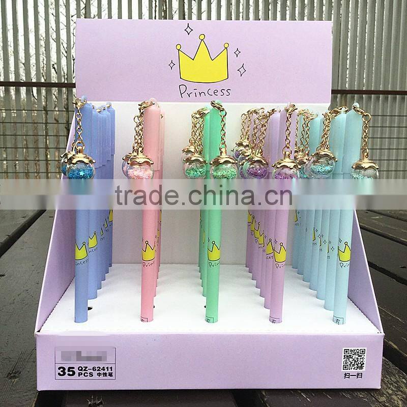 New hot sale promotional gel ball pen school student gift night light