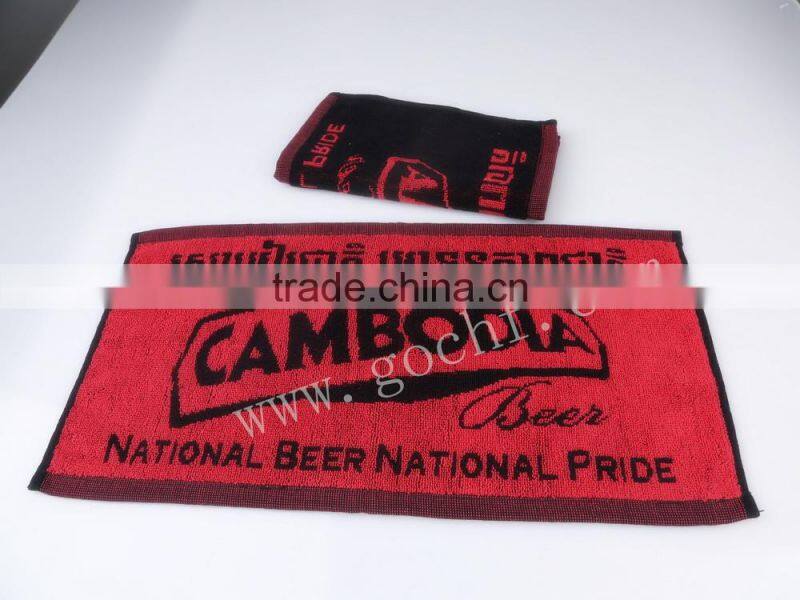 100% Cotton yarn dyed jacquard towel