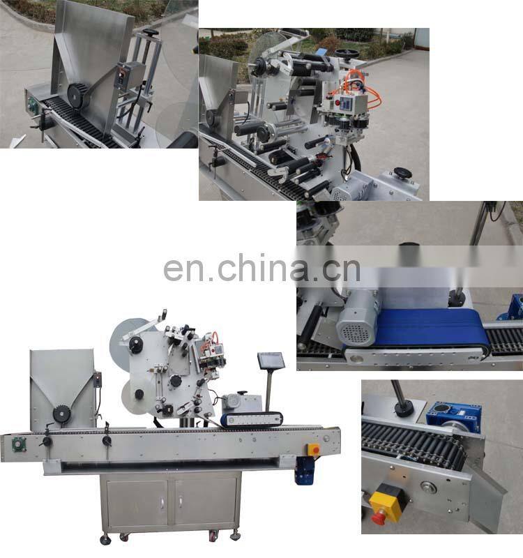 HIG servo motor SUS304 automatic label applicator jar bottles