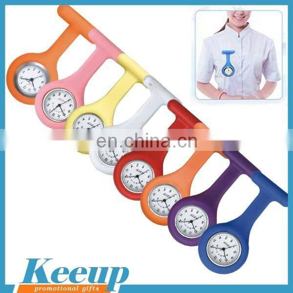 Finest Premiums Dolphin Shape Stainless Steel FOB Nurse Watch