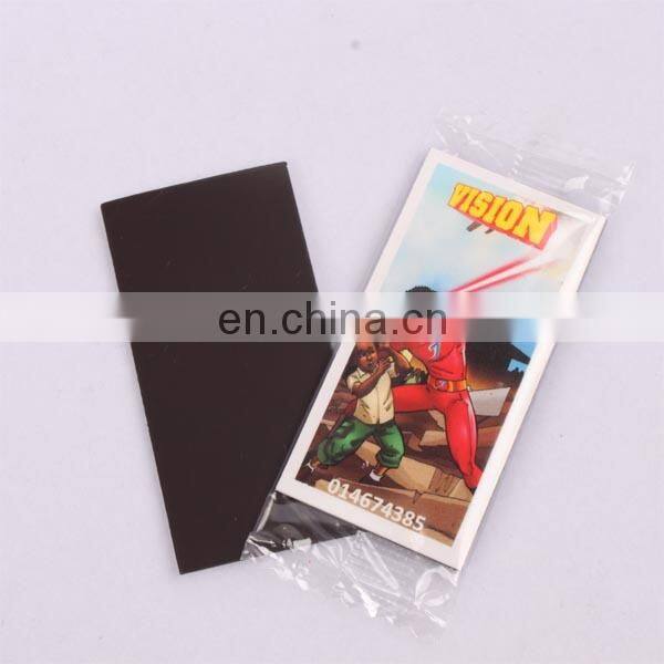 flat art paper fridge magnet