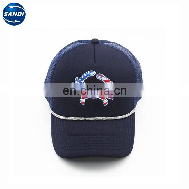 Promotional custom foam mesh trucker cap