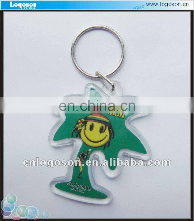 Cheapest Ukraine souvenir promotional metal keychain free samples with customized Logo