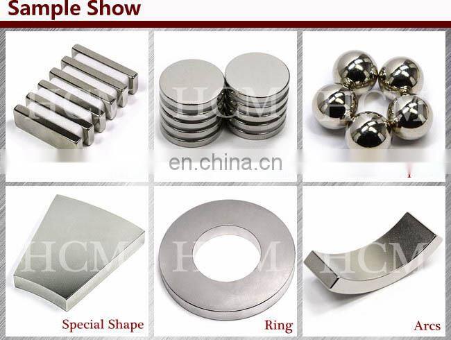 Cylindrical n50 neodymium magnets Dia 1/8"x3/8" Grade N50 large rare earth magnets for sale