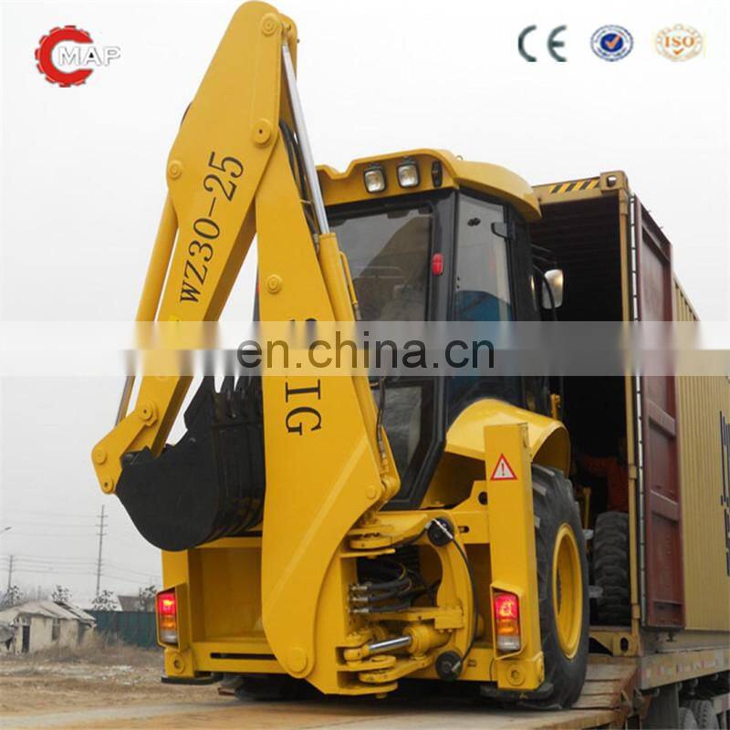 WZ30-25 quality hydraulic backhoe loader with price