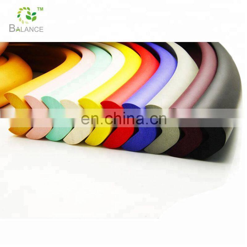 Very soft foam corner edge protector for furniture edge and corner