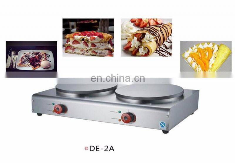 Crepe maker/crepe machine oven/ Non-stick , buy machine come with technical guidance