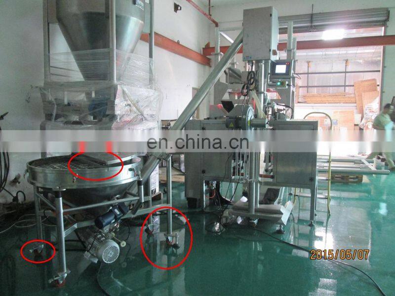 Factory Custom Vertical Bulk Hopper Vibrator Inclined Powder Screw Conveyor Loader Machine