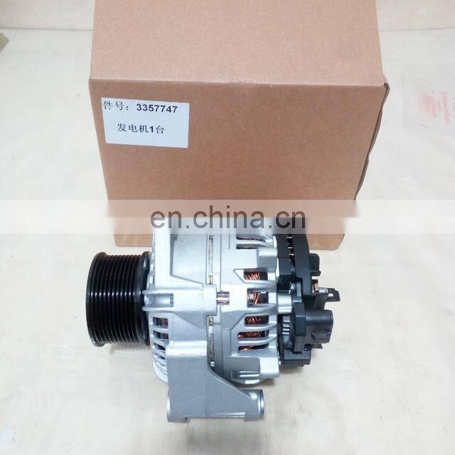 Auto Spare Parts DCEC Diesel Engine Generator 3357747 ISBE Alternator