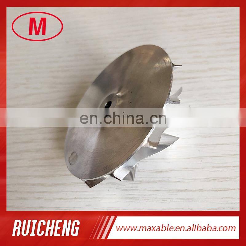 K04 54.20/66.56mm 6+6 blades high performance  turbo milling/aluminum 2618/billet compressor wheel