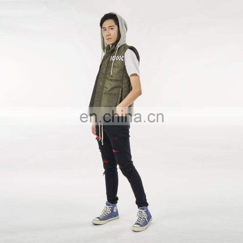 DiZNEW High Quality Winter lightweight fashion vest man