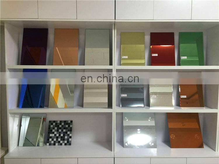 4mm bronze colored mirror glass with cheap price