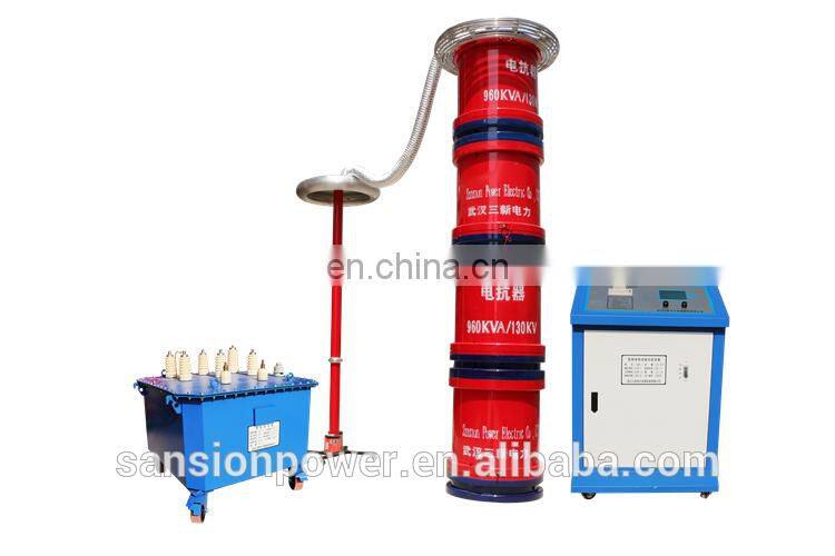 Static Load Variable Frequency AC Resonant Test System Hipot Max Capacity 1000kn