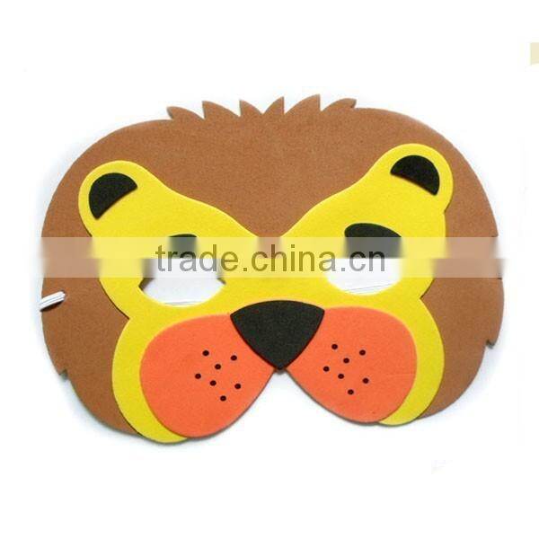 promoting customed all kinds of Child DIY EVA 3D Animal Mask for celebrating