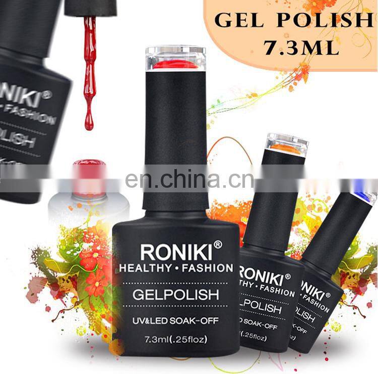 RONIKI Custom Best price Private Label Colors UV Soak Off Nail Gel Polish
