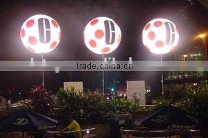 Inflatable light handing balloon for wedding,party,event,decoration