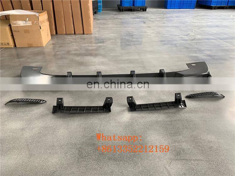 2019 year G CLASS W464 G63 topc style pp material rear diffuser fit for G wagon W463A G63 rear bumper