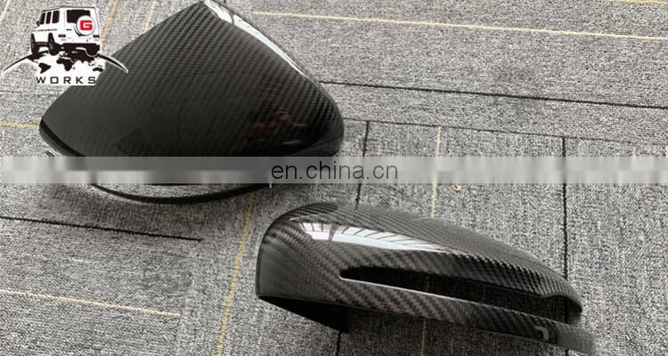 W464 mirror cover fit for G-class W463A 2019y~ G63 carbon fiber side mirror cover for G63