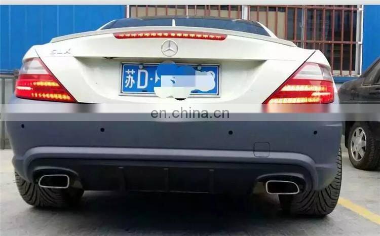 High quality PP material A&MG style body kit for Mercedes Benz slk class R172 front bumper rear bumper and side skirts