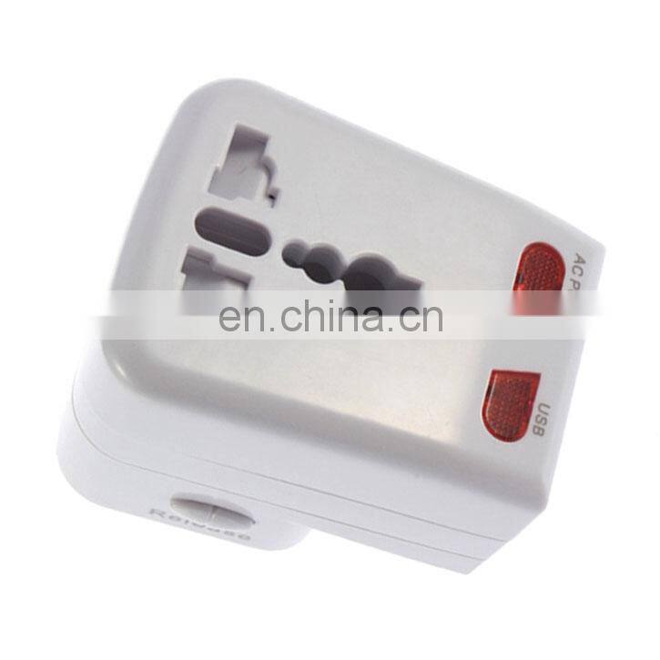 International Universal Travel Adapter AC Travel Charger Adapter Electrical Power Plug Adapter with USB