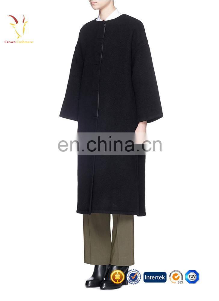 Women Thicken Warm Winter Cashmere Long Coat Ladies