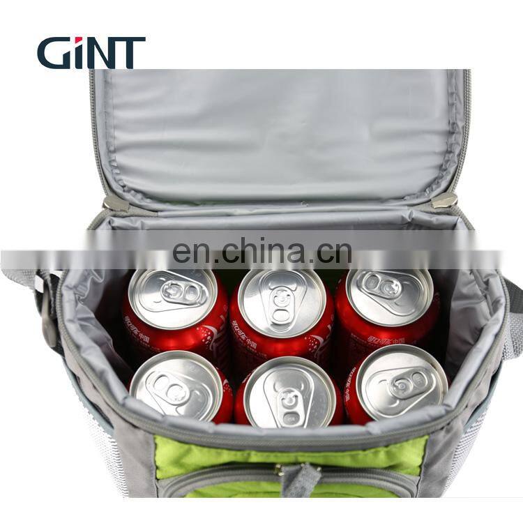 GINT 10L Portable 600D PVC PEVA Waterproof Food Fitness Lunch Cooler Bag