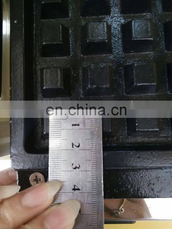 Stainless Steel Square Waffle maker machine