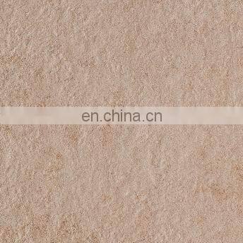 Foshan 600x600mm beige matt and rough finish anti slip full body outdoor floor rustic tiles