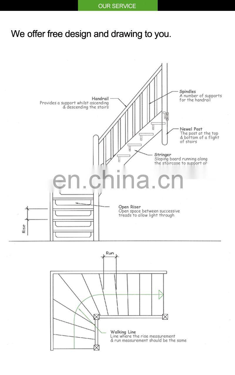 Aluminum alloy stair glass railing prices for Philippines market