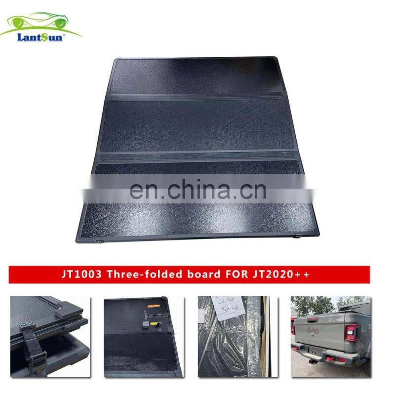 JT1003 tri-fold cover for jeep for gladiator 2021 car cover aluminum alloy