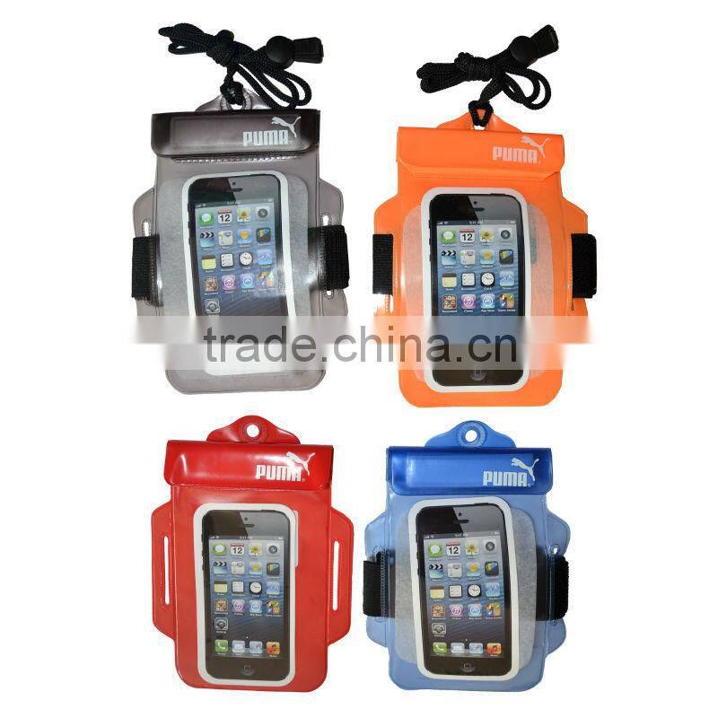 For swimming cute plastic mobile phone waterproof hot sale bag for iphone 4/4s