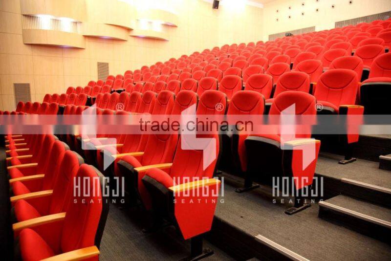 Cheap Theater furniture type foldable auditorium chair HJ63-E