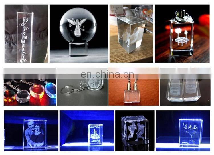 Competitive Price 3d photo crystal laser engraving machine for sale