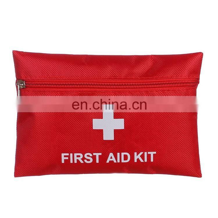 12pc Driving Traveling Outdoor Tactical First Aid Bag Home Using Emergency Sports Red Portable First Aid Kit