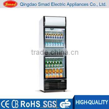 360L Upright Refrigerated Showcase,Display Cooler with Fan Cooling Technical Features