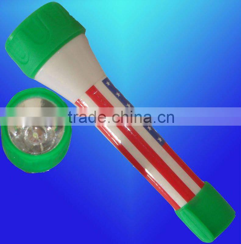 monkey head plastic kids mini torch flashlight