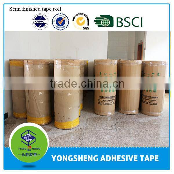 OEM factory high quality masking tape jumbo roll / BOPP jumbo roll