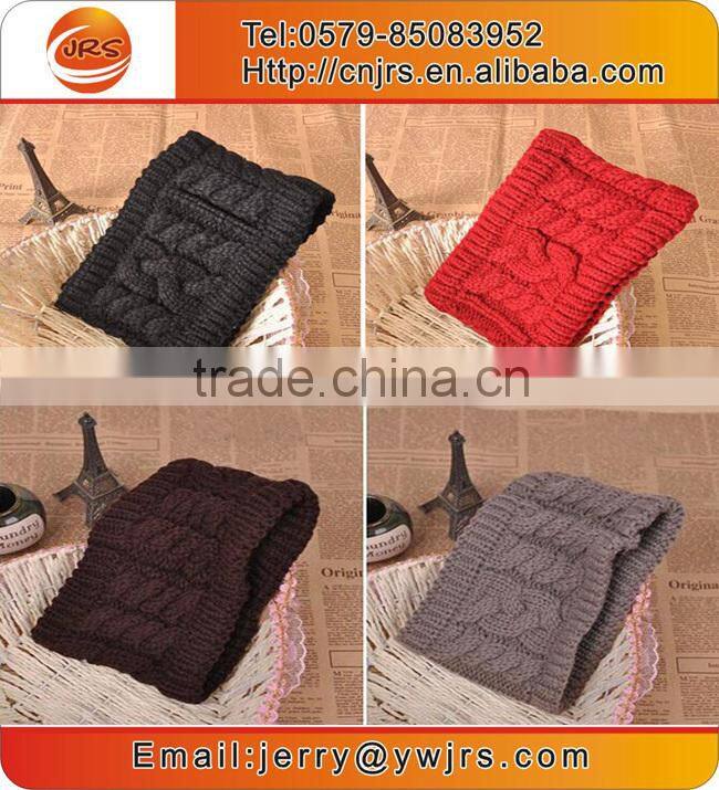 2015 Fashion Knit Twist Acrylic Bow Winter Ski Headband