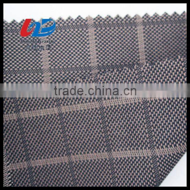 100%Polyester Yarn Dyed Plaid Oxford Fabric With PU/PVC Coating For Bags/Luggages/Shoes/Tent Using