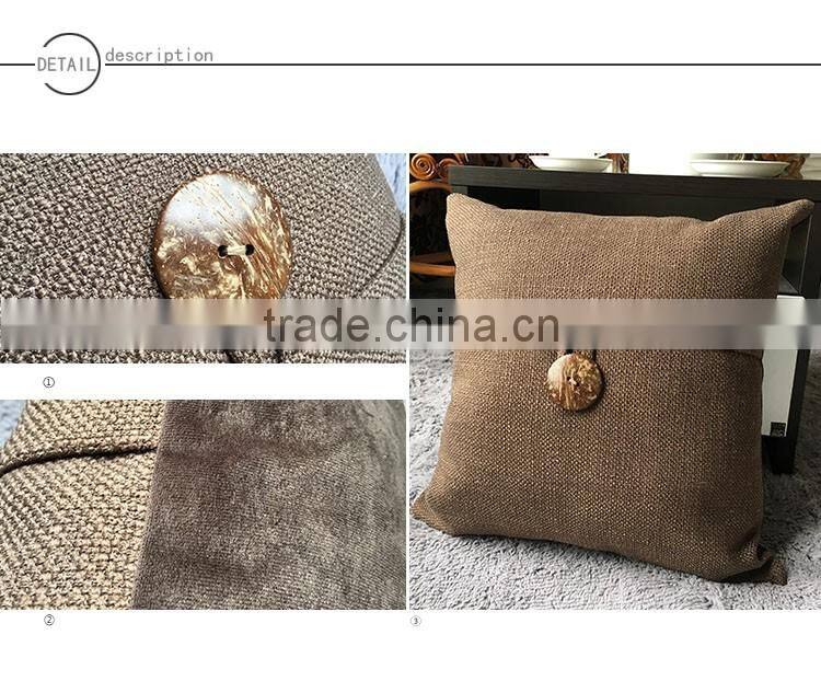 Buttons For Decorative Pillows Indian Hanging Chair Cushion Chair Sponge Cushion