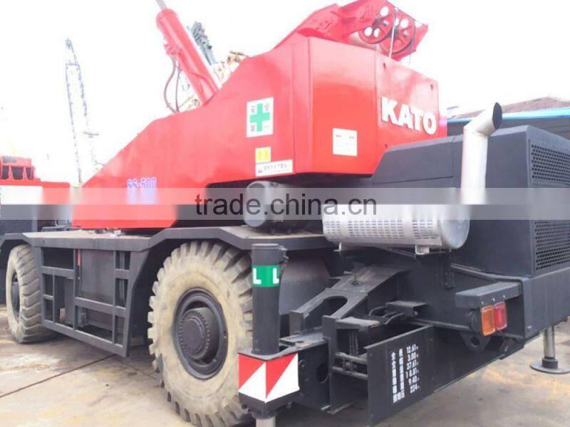 New arrival Rough Terrain Crane KATO 25t 50t kato KR25H TR500 TR250 TR300 excellent condition KATO SS500 crane for sale