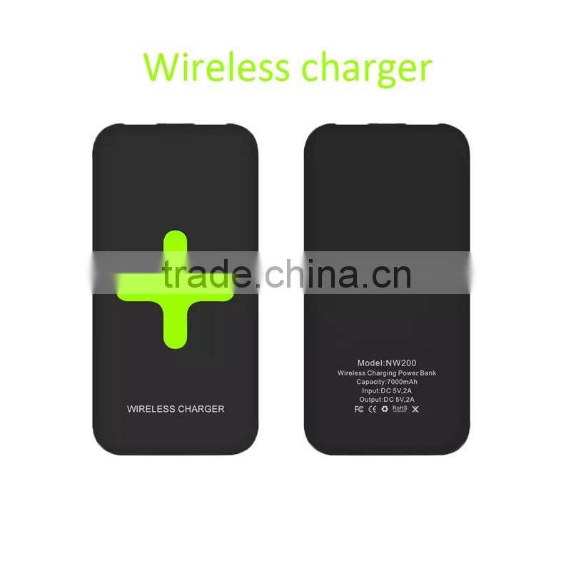 2016 fashion qi wireless charger receiver for galaxy s5 mini size for Lenovo