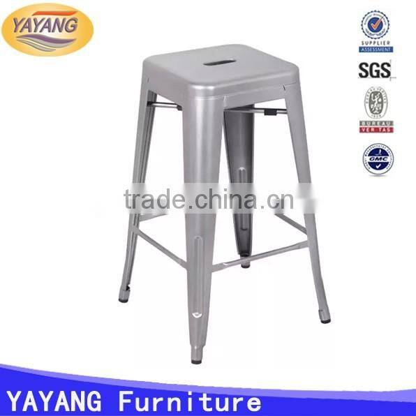 Hot sale Foshan factory popular metal frame bar stool in hotel furniture