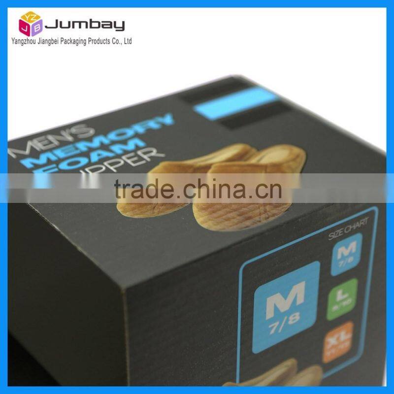 New High quality Paper Packaging Box for Slippers